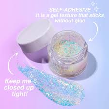 LANGMANNI Holographic Body Glitter Gel