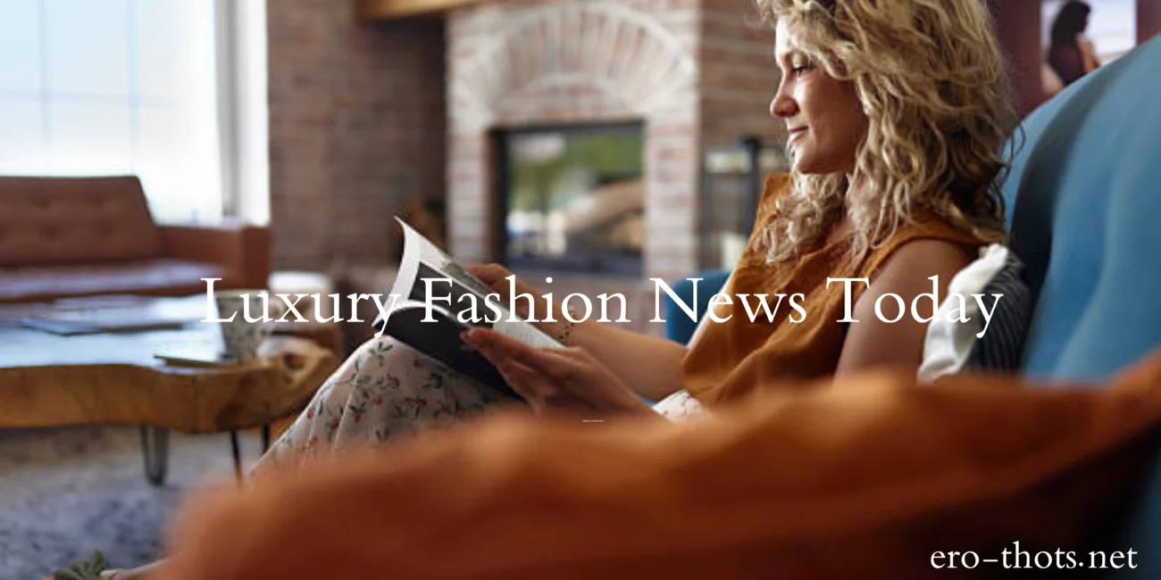 Luxury Fashion News Today